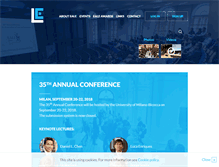 Tablet Screenshot of eale.org